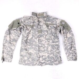 US Army ACU Digital Camo Jacket Medium‎ Regular Military Tactical Ripstop Coat